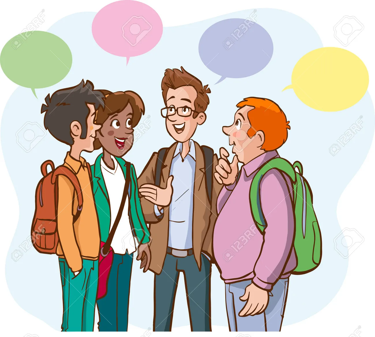 209054518-illustration-of-a-group-of-teenage-students-talking-to-each-other